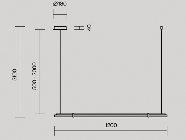 Подвесной светильник Maytoni MOD340PL-L20BS3K фото:14