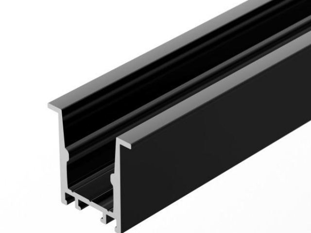 Профиль SL-COMFORT-2322-F-2000 ANOD BLACK (Arlight, Алюминий) фото:2