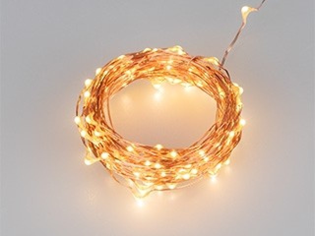 Светодиодная гирлянда ARD-DEW-HOME-10000-100LED-LIVE Warm3000 (5V, USB, ПДУ) (Ardecoled, IP20) фото:2