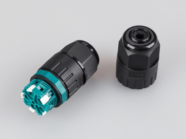 Коннектор ARL-CWP-5pin-16A (9-12mm) (Arlight, IP68) фото:3