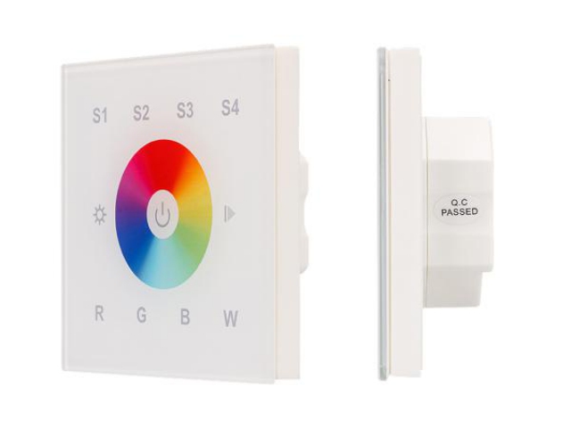 Панель Sens SR-2820B-AC-RF-IN White (220V,RGBW,1 зона) (Arlight, IP20 Пластик, 3 года) фото:6