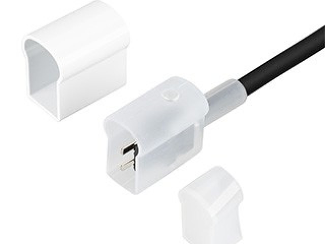 Шнур питания MOONLIGHT-Power-230V (12x24mm) (Arlight, Силикон) фото:5