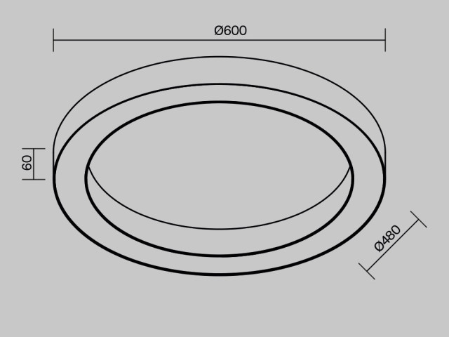 Потолочный светильник Technical C093CL-45W3K-B фото:8