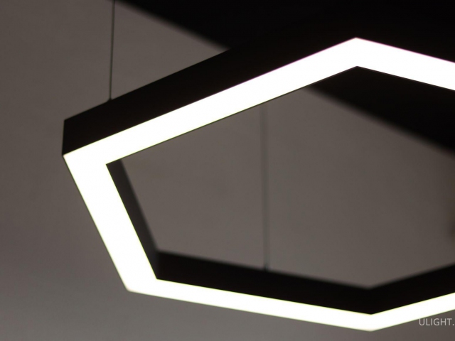 Светильник HOKASU Hexagon 35/40 (RAL9003/404*6mm/LT70 — 3K/52W) фото:30