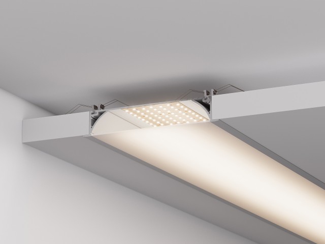 Профиль с экраном ARH-POWER-W200-F-2000 ANOD (Arlight, Алюминий) фото:11