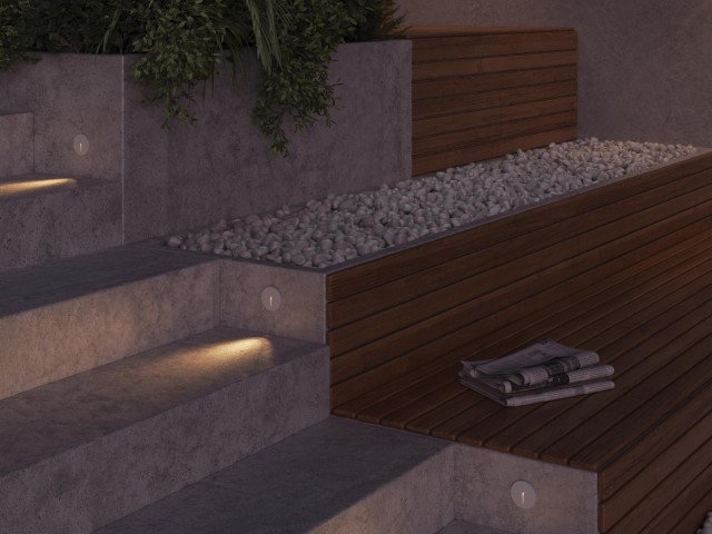 Подсветка для лестниц Outdoor O014SL-L3W3K фото:1