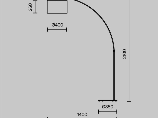 Напольный светильник (торшер) Maytoni Z328-FL-01-B фото:16