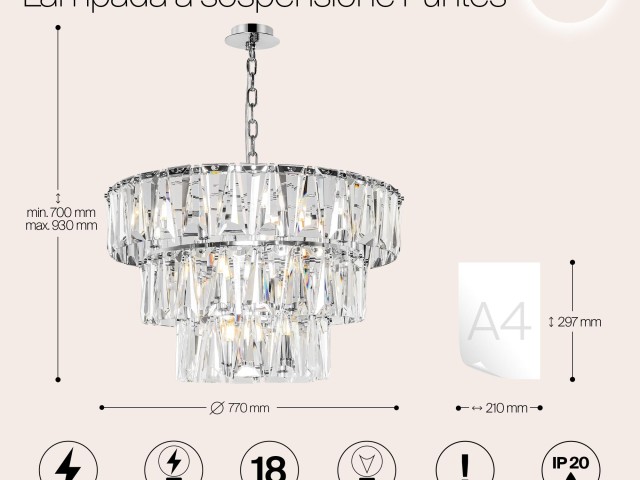 Подвесной светильник Maytoni MOD043PL-18CH фото:21