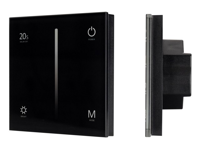 Панель SMART-P35-DIM-IN Black (230V, 0-10V, Sens, 2.4G) (Arlight, IP20 Пластик, 5 лет) фото:3
