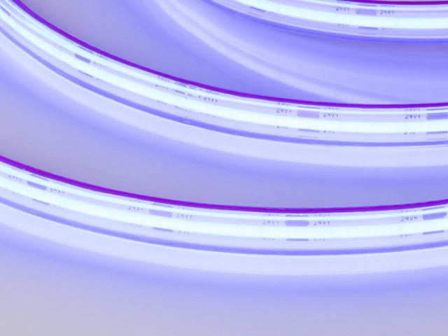 Лента герметичная COB-PS-X544-10mm 24V Blue (11.5 W/m, IP67, CSP, 5m) (Arlight, -) фото:1