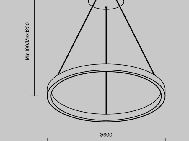 Подвесной светильник Maytoni MOD058PL-L32BK фото:1
