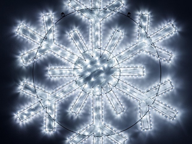 Фигура ARD-SNOWFLAKE-M11-1250x1200-604LED White (230V, 36.5W) (Ardecoled, IP65) фото:4