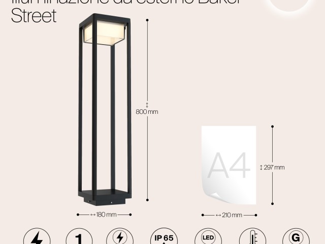 Ландшафтный светильник Outdoor O021FL-L10B3K фото:5