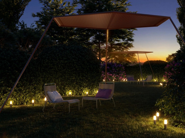 Ландшафтный светильник Outdoor O416FL-L3B3K фото:3