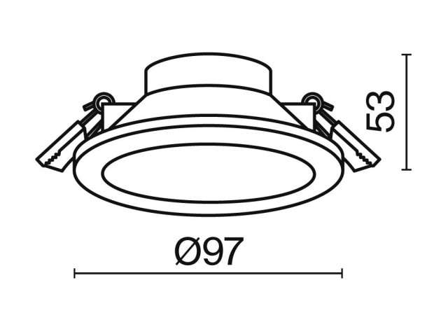 Встраиваемый светильник Technical DL015-6-L7W фото:14