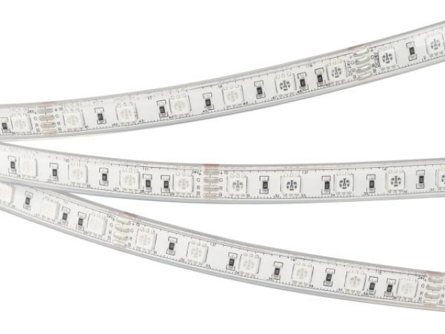 Лента герметичная RTW-PU-B60-12.5mm 24V RGB (14.4 W/m, IP68, 5060, 5m) (Arlight, -) фото:11