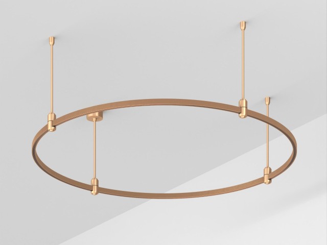 Основание ART-APRIORI-ROUND-ROD-400-R1200 (GD) (Arlight, IP20 Металл, 3 года) фото:1