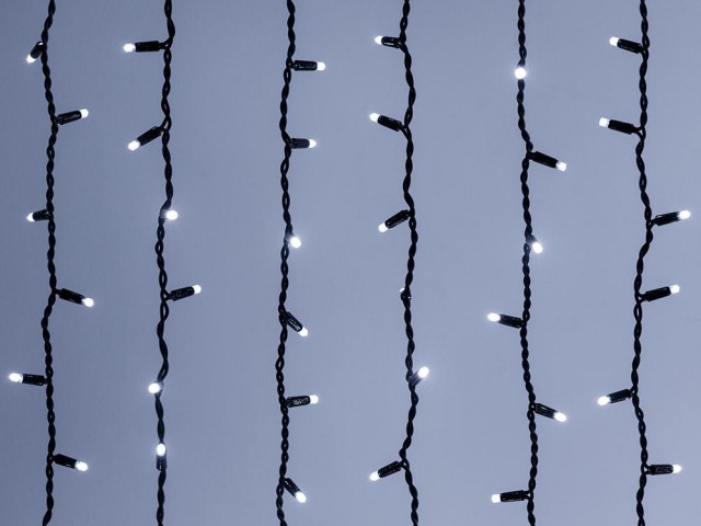 Светодиодная гирлянда ARD-CURTAIN-PRO-2000x3000-BLACK-760LED-STD WHITE (230V, 70W) (Ardecoled, IP65) фото:2