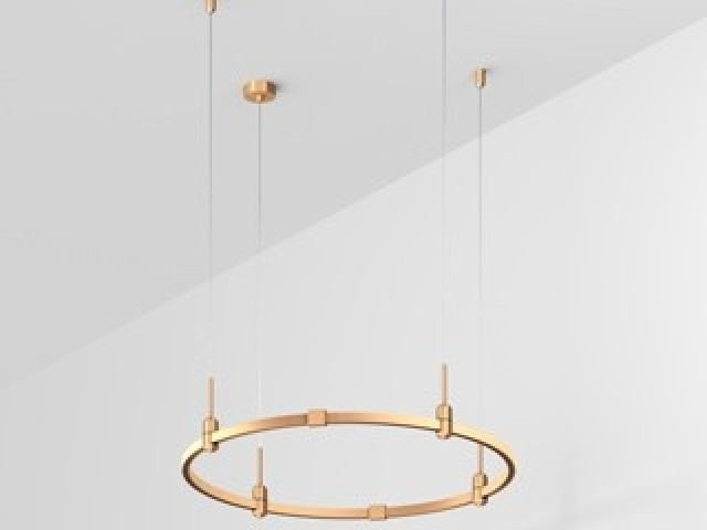 Основание ART-APRIORI-ROUND-HANG-R800 (GD) (Arlight, IP20 Металл, 3 года) фото:3