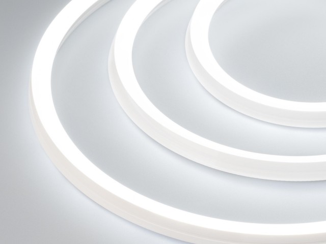Гибкий неон ARL-MOONLIGHT-1515-3D 24V White (Arlight, 6.8 Вт/м, IP67) фото:1