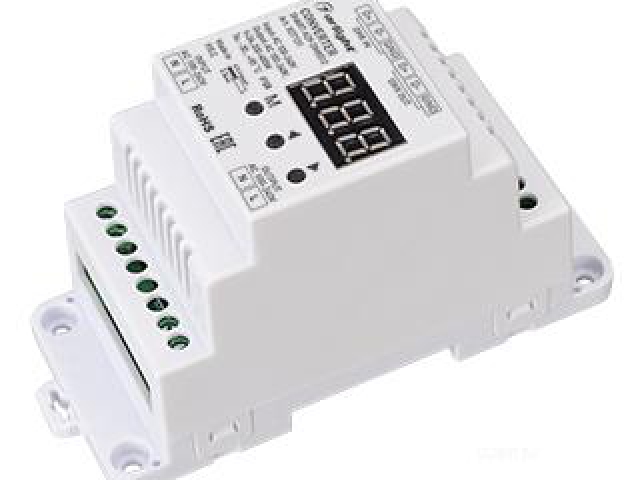 Конвертер SMART-K29-DMX512 (230V, 1x2A, TRIAC, DIN) (Arlight, IP20 Пластик, 5 лет) фото:4