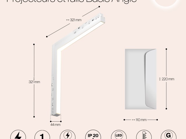 Трековый светильник Technical TR102-24W-DS-W фото:17