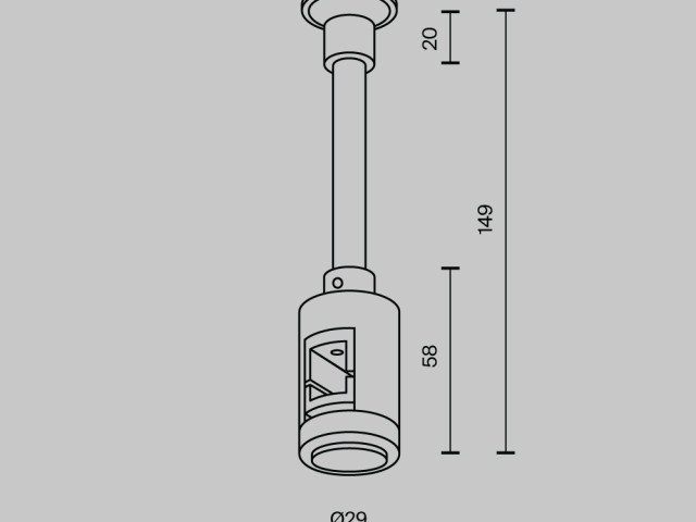 Комплектующие для трековой системы Technical TRA155CW-SL1-B фото:1