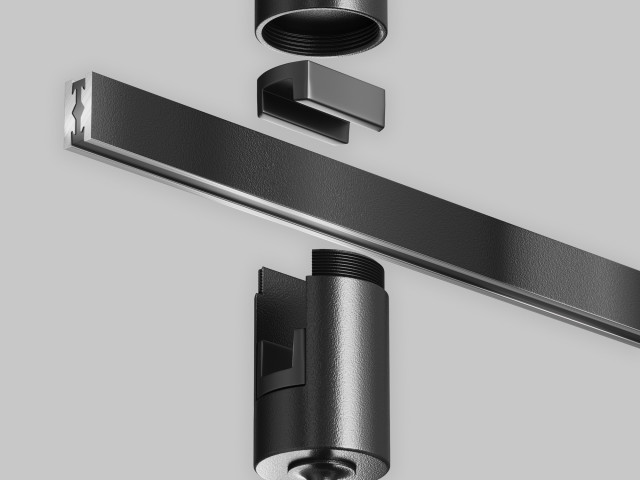 Трековый светильник Technical TR157-1-12W3K-B фото:2