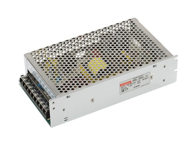 Блок питания HTS-250M-12 (12V, 20A, 240W) (Arlight, IP20 Сетка, 3 года) фото:4