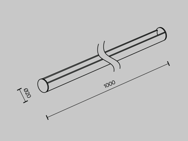 Комплектующие для текстильной подвесной системы Technical TRA130SR-1B фото:1