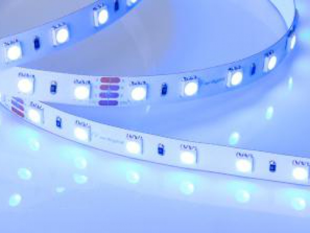 Лента RT 2-5000 24V RGB 2x (5060, 300 LED, LUX) (Arlight, 14.4 Вт/м, IP20) фото:6