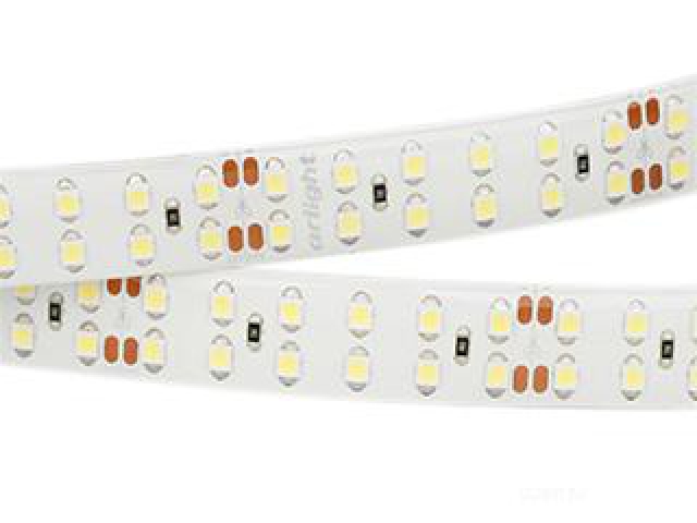 Лента RTW 2-5000SE 24V White 2x2 (3528, 1200 LED, LUX) (Arlight, 19.2 Вт/м, IP65) фото:7