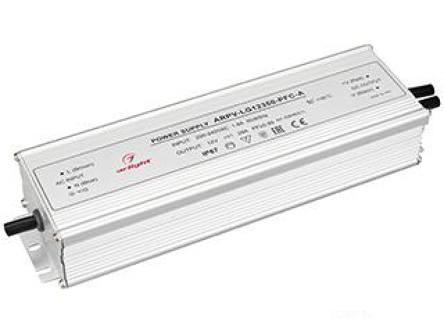 Блок питания ARPV-LG12350-PFC-A (12V, 29.0A, 350W) (Arlight, IP67 Металл, 5 лет) фото:6