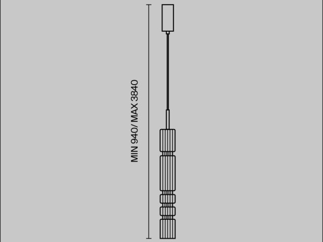 Подвесной светильник Maytoni MOD272PL-L12CH3K фото:1