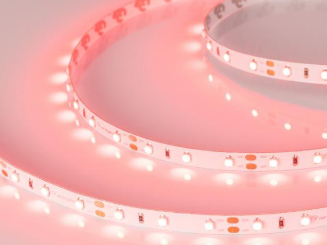 Лента RT-A60-8mm 12V Red (4.8 W/m, IP20, 2835, 5m) (Arlight, 4.8 Вт/м, IP20) фото:2