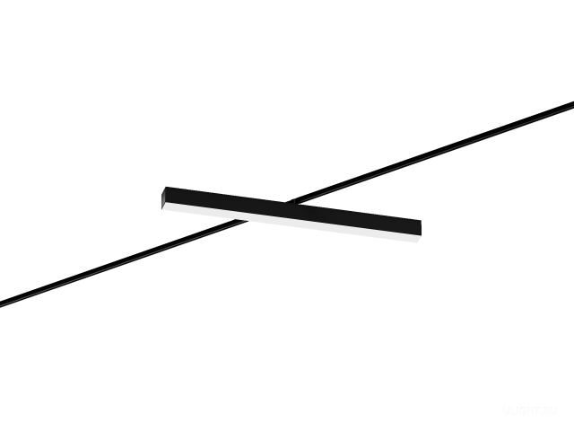 Трековый светильник 6063 5050 TR4 (RAL9005/1250mm/LT70 — 3K/48W) фото:4