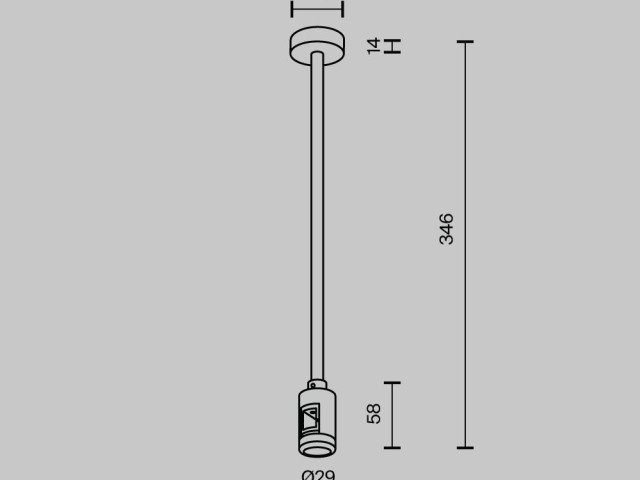 Комплектующие для трековой системы Technical TRA158C-B1-B фото:1