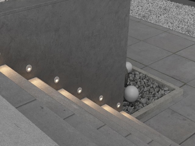 Подсветка для лестниц Outdoor O015SL-L3B3K фото:20