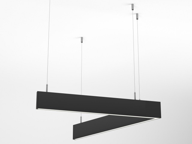 Светильник ALT-LINEAIR-ANGLE-60-FLAT-UPDOWN-DIM-1290x1115-85W Day4000 (BK, 100 deg, 230V) (Arlight, IP20 Металл, 3 года) фото:2