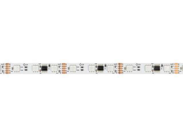 Лента DMX-B60-10mm 12V RGB-PX3 (14 W/m, IP20, 5060, 5m) (Arlight, -) фото:1