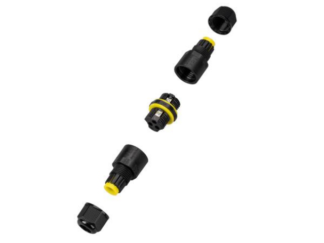 Коннектор NEO-GERM-3pin-WTW (4-8mm) (Arlight, IP68) фото:4