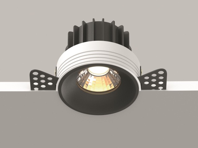 Встраиваемый светильник Technical DL058-12W3K-TRS-B фото:3