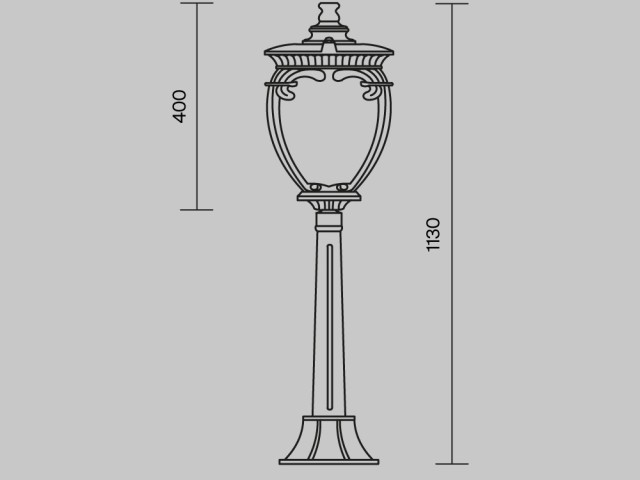 Ландшафтный светильник Outdoor O414FL-01GB1 фото:16