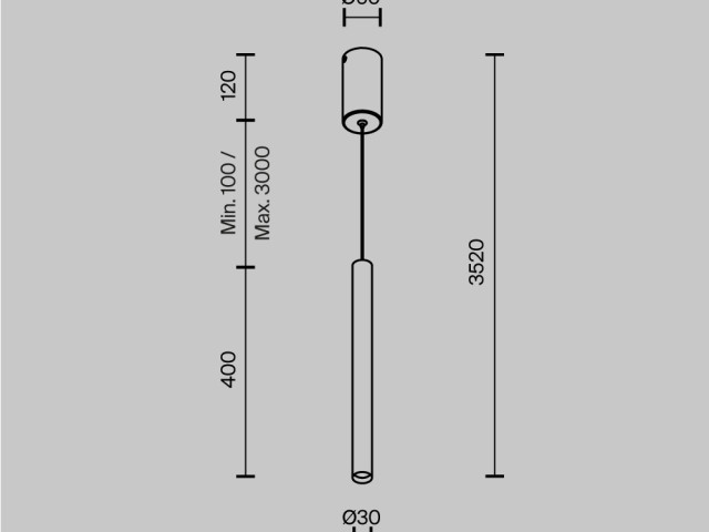 Подвесной светильник Maytoni MOD159PL-L6BK фото:14