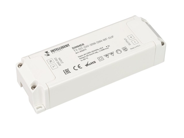 INTELLIGENT ARLIGHT Диммер TY-101-24V-30W-DIM-WF-SUF (230V, WIFI, 433MHz, 1х1.25A) (IARL, Пластик) фото:3
