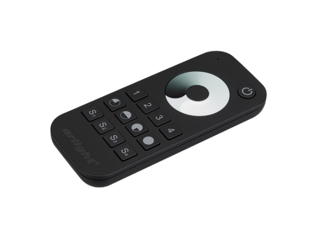 Пульт SMART-R24-DIM Black (4 зоны, 2.4G) (Arlight, IP20 Пластик, 5 лет) фото:8