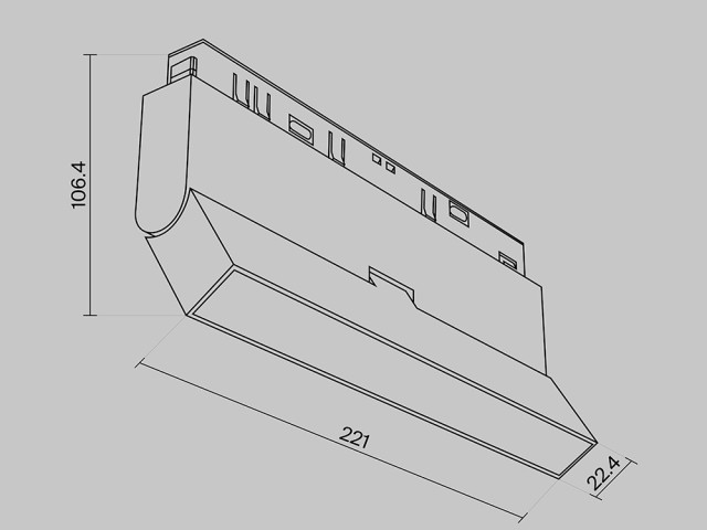 Трековый светильник Technical TR036-4-12WTW-DD2-W фото:57