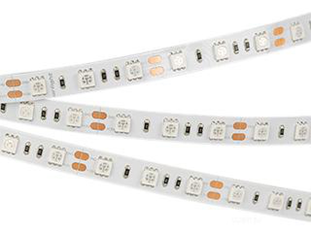 Лента RT 2-5000 12V Green 2x (5060, 300 LED, LUX) (Arlight, 14.4 Вт/м, IP20) фото:9