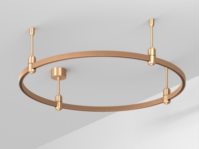 Основание ART-APRIORI-ROUND-ROD-200-R800 (GD) (Arlight, IP20 Металл, 3 года) фото:1