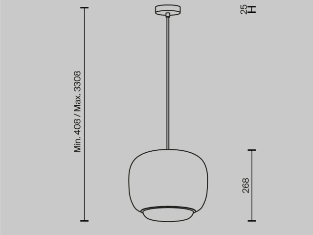 Подвесной светильник Maytoni MOD466PL-L12W3K фото:5